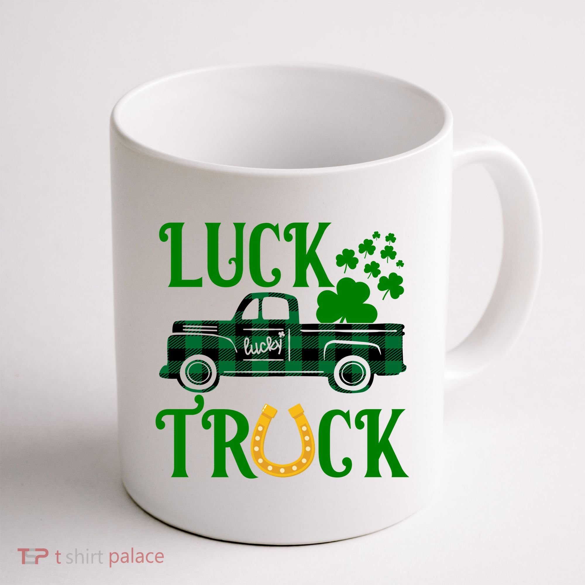 Luck Truck St Patrick's Day Festive Coffee Mug