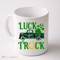 Luck Truck St Patrick's Day Festive Coffee Mug thumb 0
