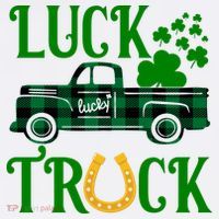 Luck Truck St Patrick's Day Festive Beanie thumb 2