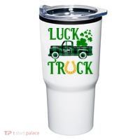 Luck Truck St Patrick's Day Festive Tumbler thumb 0