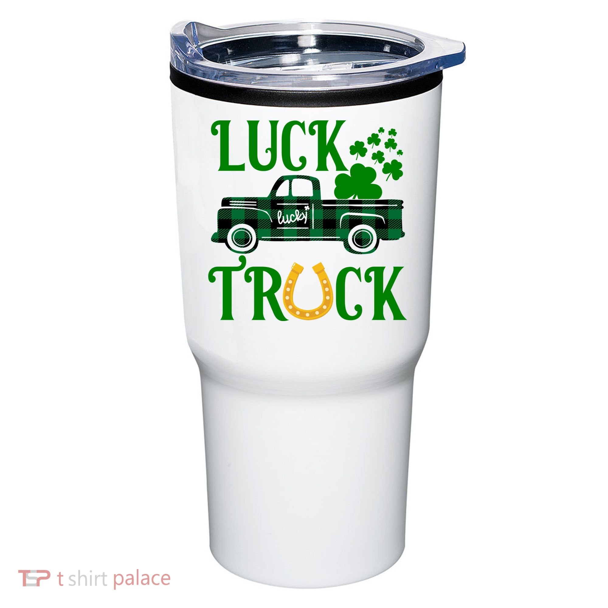 Luck Truck St Patrick's Day Festive Tumbler