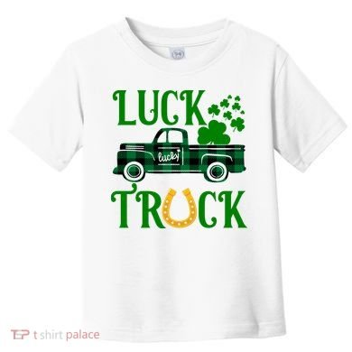 Luck Truck St Patrick's Day Festive Toddler T-Shirt