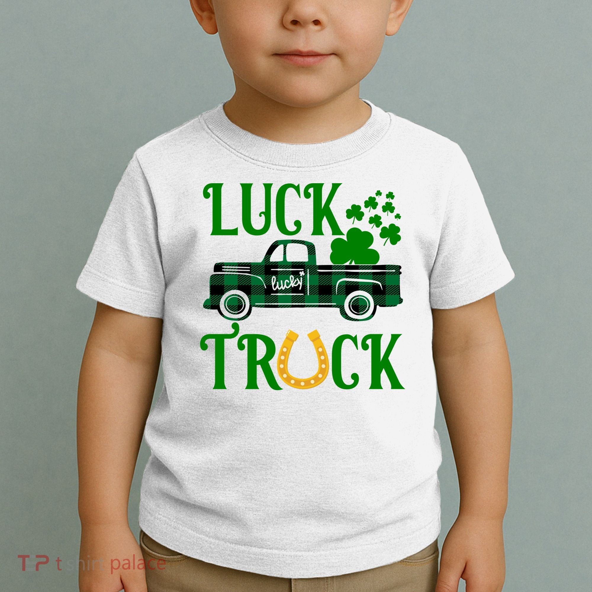 Luck Truck St Patrick's Day Festive Toddler T-Shirt