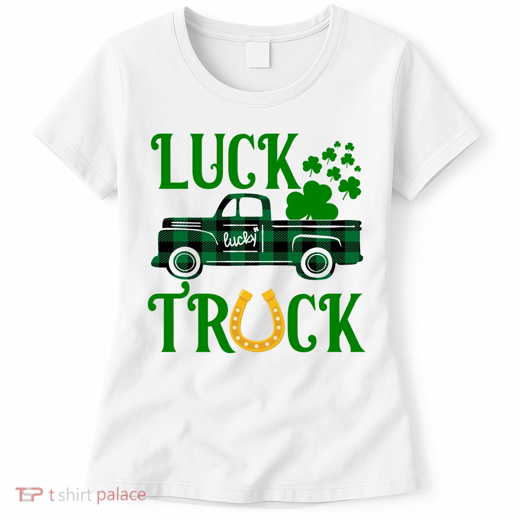 Luck Truck St Patrick's Day Festive Women's T-Shirt