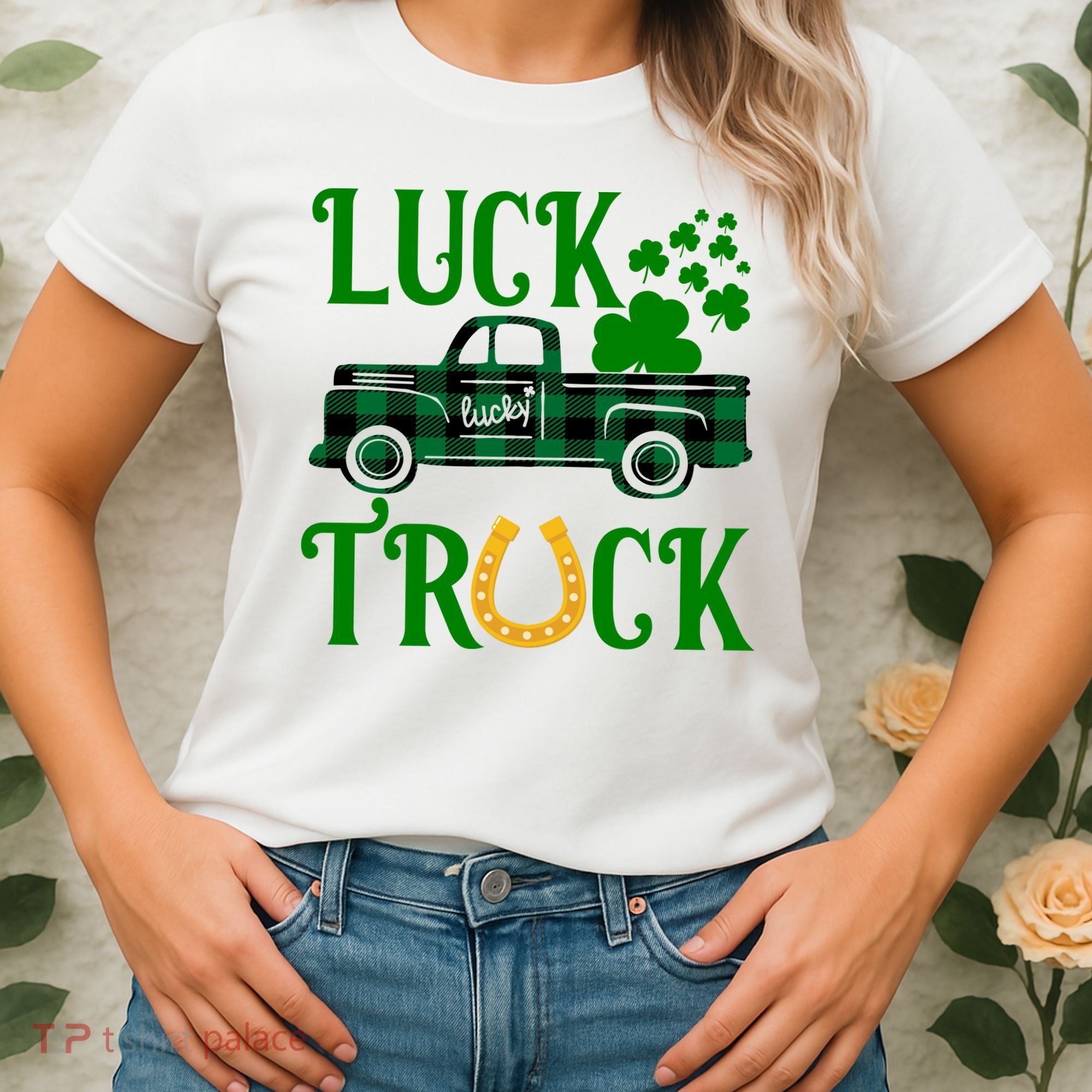 Luck Truck St Patrick's Day Festive Women's T-Shirt