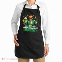 Let The Shenanigans Begin Funny Trump St PatrickS Day Apron thumb 2