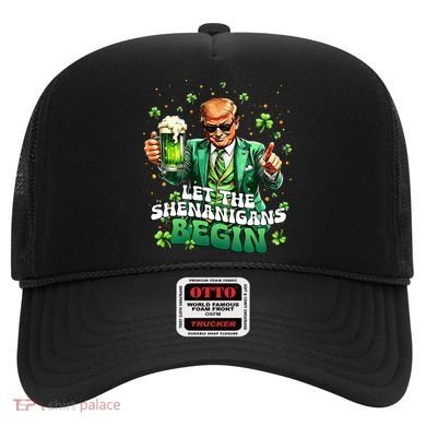 Let The Shenanigans Begin Funny Trump St PatrickS Day Hat