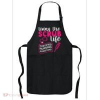 Living The Scrubs Life Certified Nursing Assistant CNA Apron thumb 0