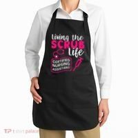 Living The Scrubs Life Certified Nursing Assistant CNA Apron thumb 2