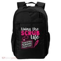 Living The Scrubs Life Certified Nursing Assistant CNA Backpack thumb 0