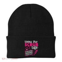 Living The Scrubs Life Certified Nursing Assistant CNA Beanie thumb 0