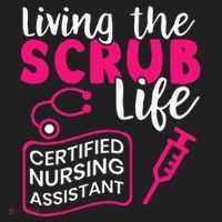 Living The Scrubs Life Certified Nursing Assistant CNA Beanie thumb 2