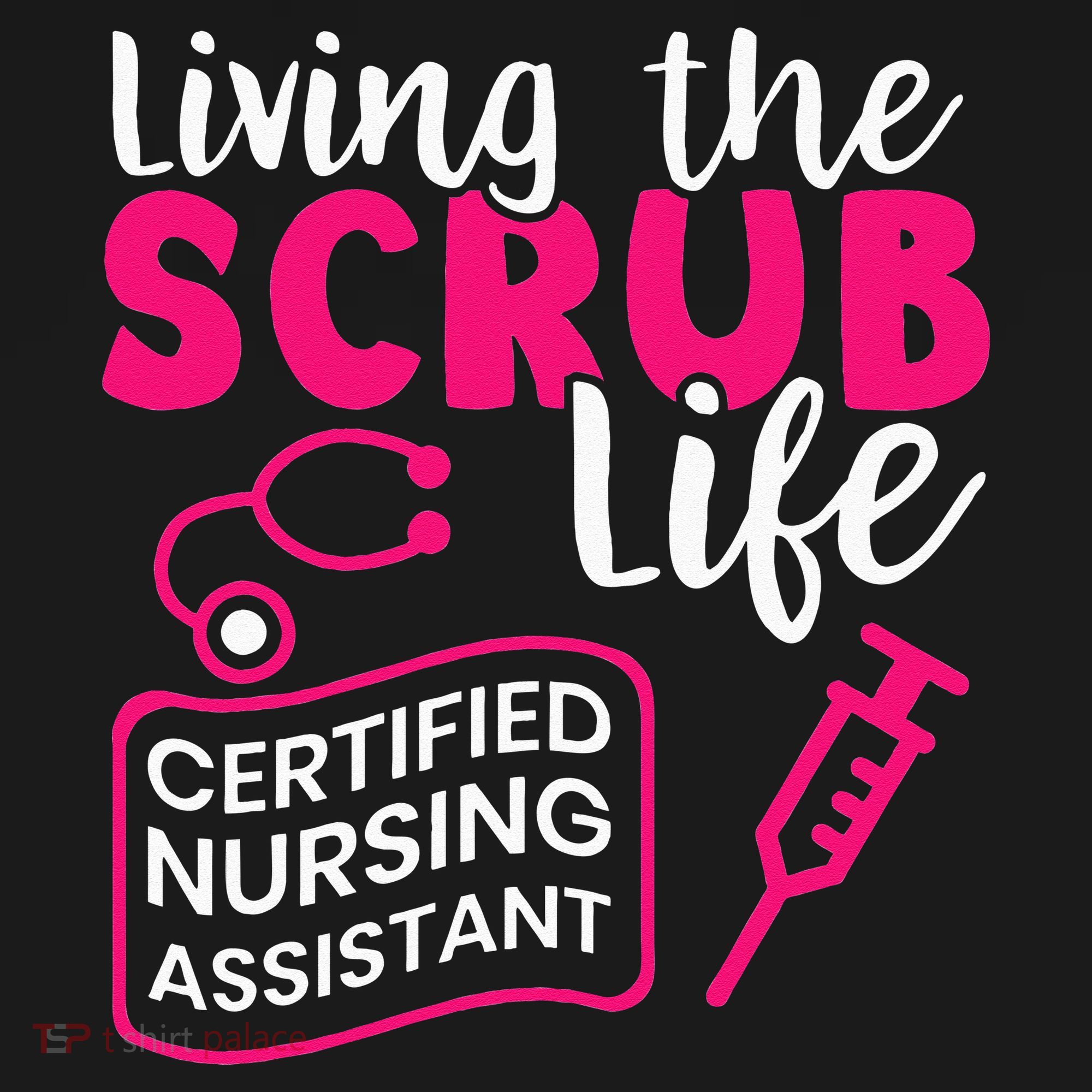 Living The Scrubs Life Certified Nursing Assistant CNA Women's Hoodie