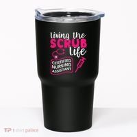 Living The Scrubs Life Certified Nursing Assistant CNA Tumbler thumb 0