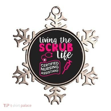 Living The Scrubs Life Certified Nursing Assistant CNA Ornament
