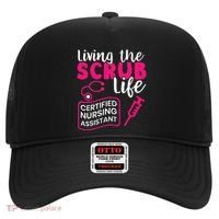 Living The Scrubs Life Certified Nursing Assistant CNA Hat thumb 0