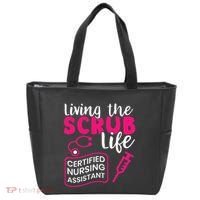 Living The Scrubs Life Certified Nursing Assistant CNA Tote Bag thumb 0