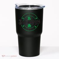 Let The Shenanigans Begin St. Patrick's Day Shamrock Circle Tumbler thumb 0