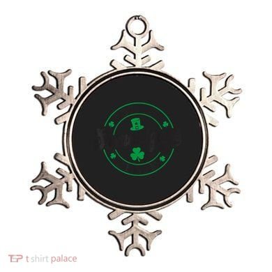 Let The Shenanigans Begin St. Patrick's Day Shamrock Circle Ornament