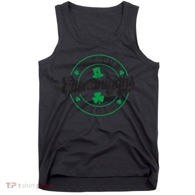 Let The Shenanigans Begin St. Patrick's Day Shamrock Circle Tank Top