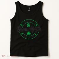 Let The Shenanigans Begin St. Patrick's Day Shamrock Circle Tank Top thumb 2