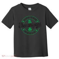 Let The Shenanigans Begin St. Patrick's Day Shamrock Circle Toddler T-Shirt thumb 0