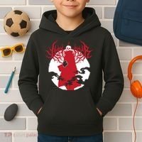 Left To Suffer Ninja Kids Hoodie thumb 2