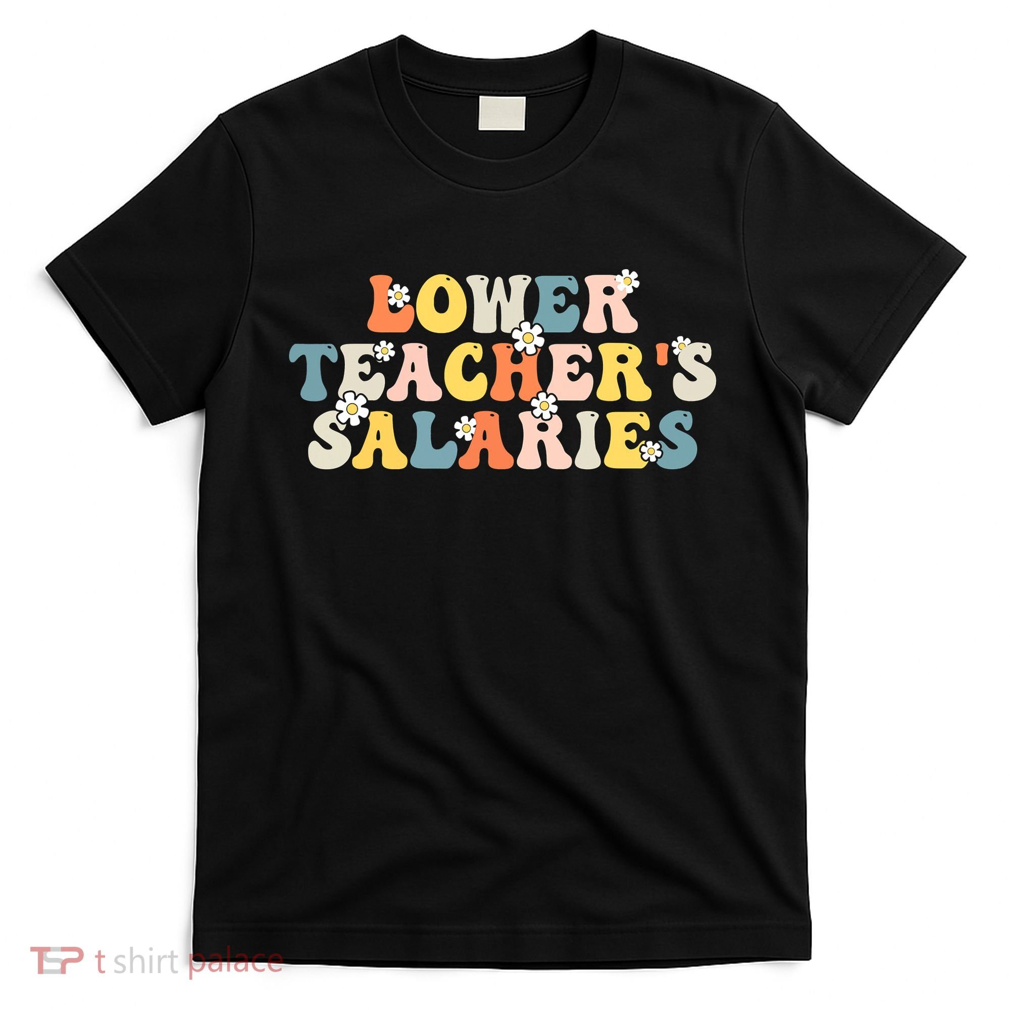 Lower Teacher's Salaries Retro Teacher T-Shirt