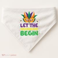 Let The Shenanigans Begin USA-Made Doggie Bandana thumb 0