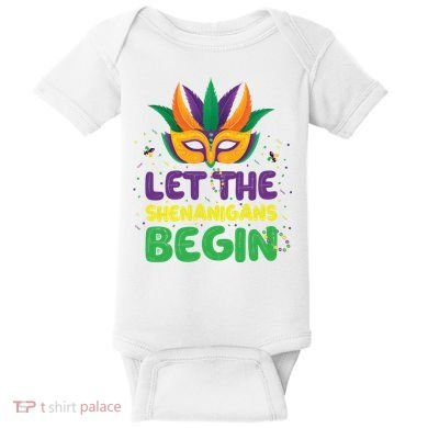 Let The Shenanigans Begin Baby Bodysuit