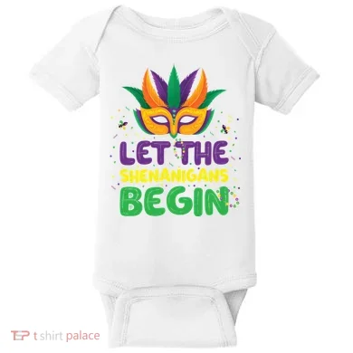 Let The Shenanigans Begin Baby Bodysuit