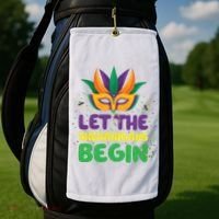 Let The Shenanigans Begin Golf Towel thumb 2