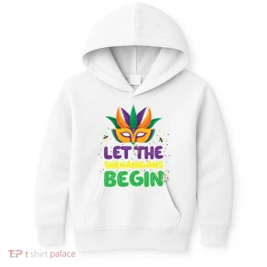 Let The Shenanigans Begin Kids Hoodie