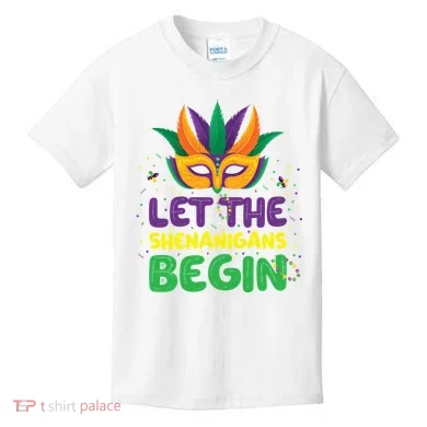 Let The Shenanigans Begin Kids T-Shirt