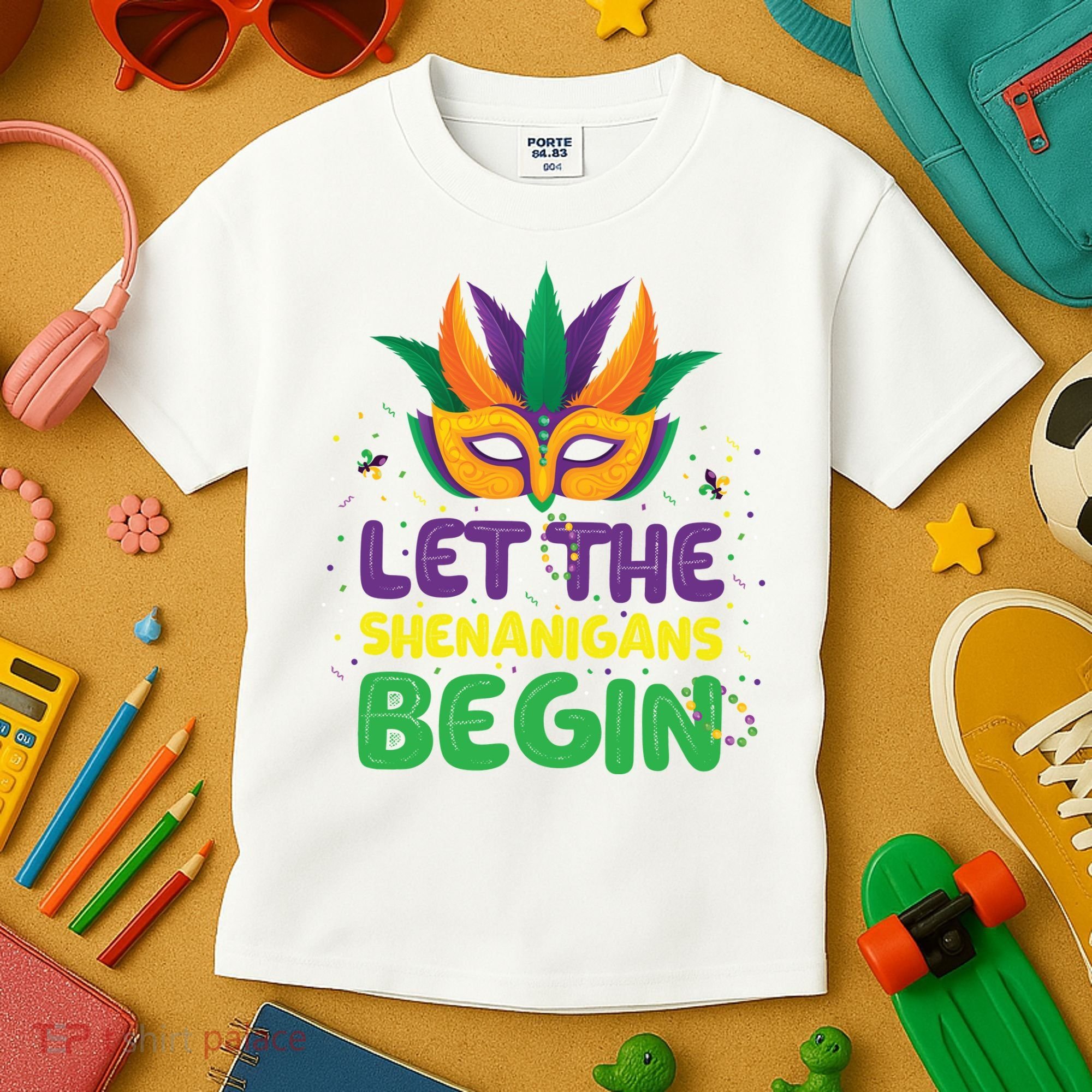 Let The Shenanigans Begin Kids T-Shirt