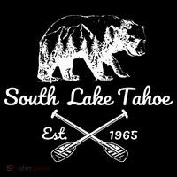 Lake Tahoe South USA-Made Doggie Bandana thumb 2