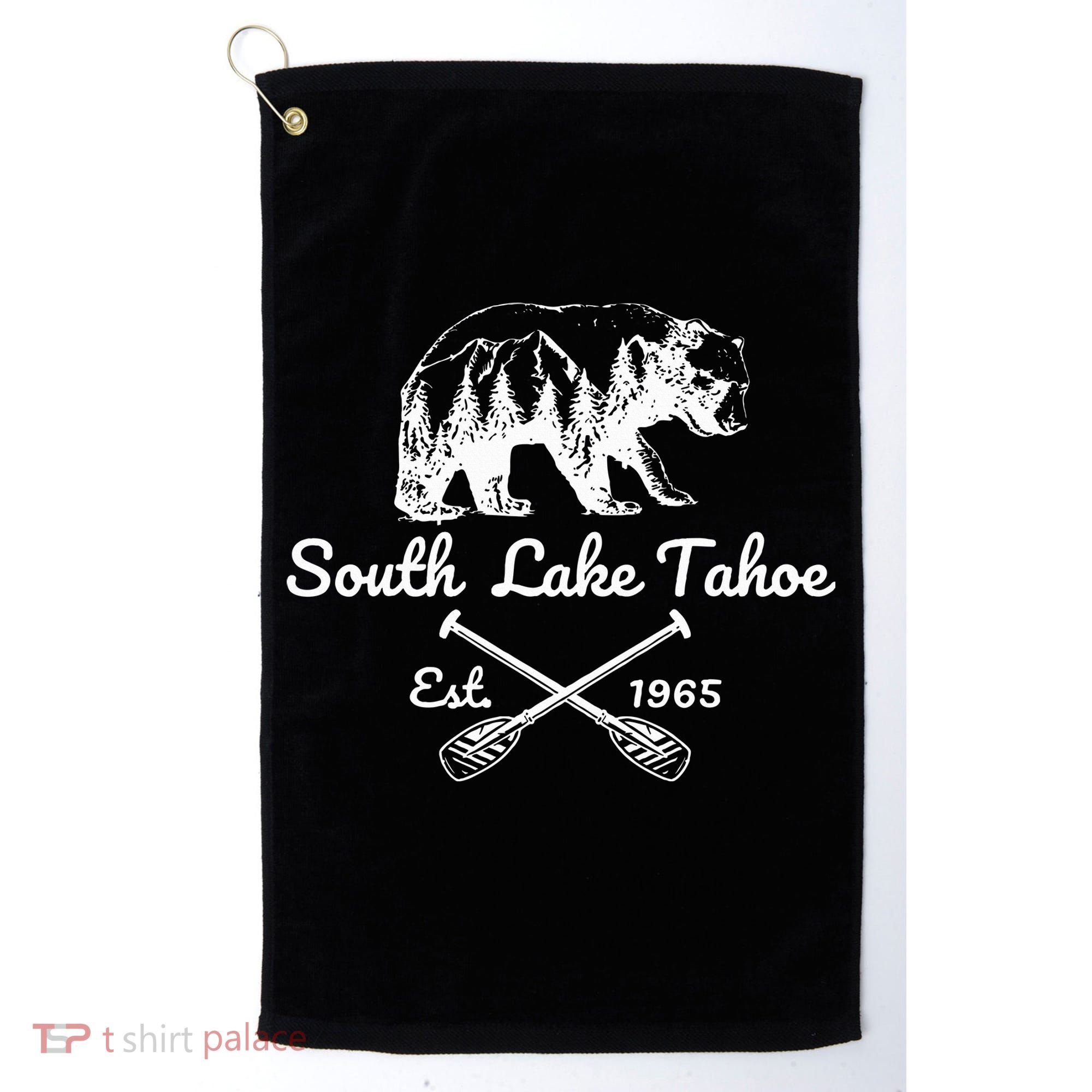 Lake Tahoe South Golf Towel