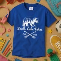 Lake Tahoe South Kids T-Shirt thumb 3