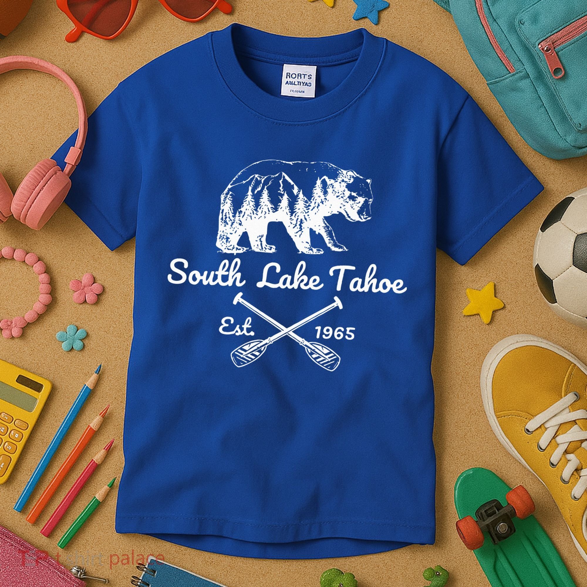 Lake Tahoe South Kids T-Shirt