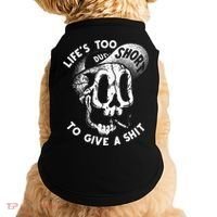 Life's Too Short To Give A Shit Doggie Tank thumb 0