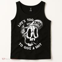 Life's Too Short To Give A Shit Tank Top thumb 2