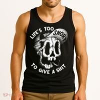 Life's Too Short To Give A Shit Tank Top thumb 3