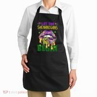 Let The Shenanigans Begin Mardi Gras Lips Apron thumb 2
