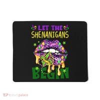 Let The Shenanigans Begin Mardi Gras Lips Mousepad thumb 0