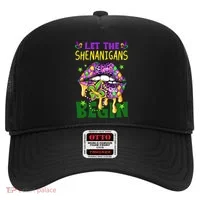 Let The Shenanigans Begin Mardi Gras Lips Hat thumb 0