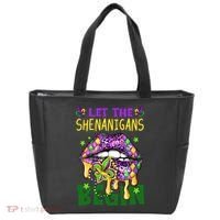 Let The Shenanigans Begin Mardi Gras Lips Tote Bag thumb 0
