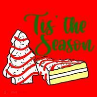Little Tis' The Season Christmas Tree Cakes Debbie Becky Jen TShirt T-Shirt thumb 7