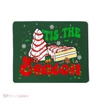 Little Tis' The Season Christmas Tree Cakes Debbie Groovy Mousepad thumb 0