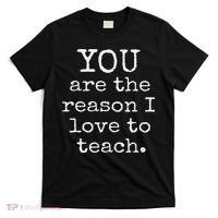 Love To Teach Positive Affirmation Kind Motivational Teacher T-Shirt thumb 0