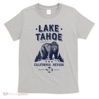 Lake Tahoe Tees California Nevada Vintage Bear Gift T-Shirt thumb 0